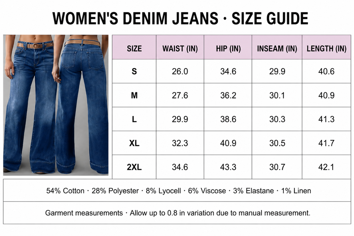 Women's Medium-Stretch Denim Jeans ¨C Style 2599