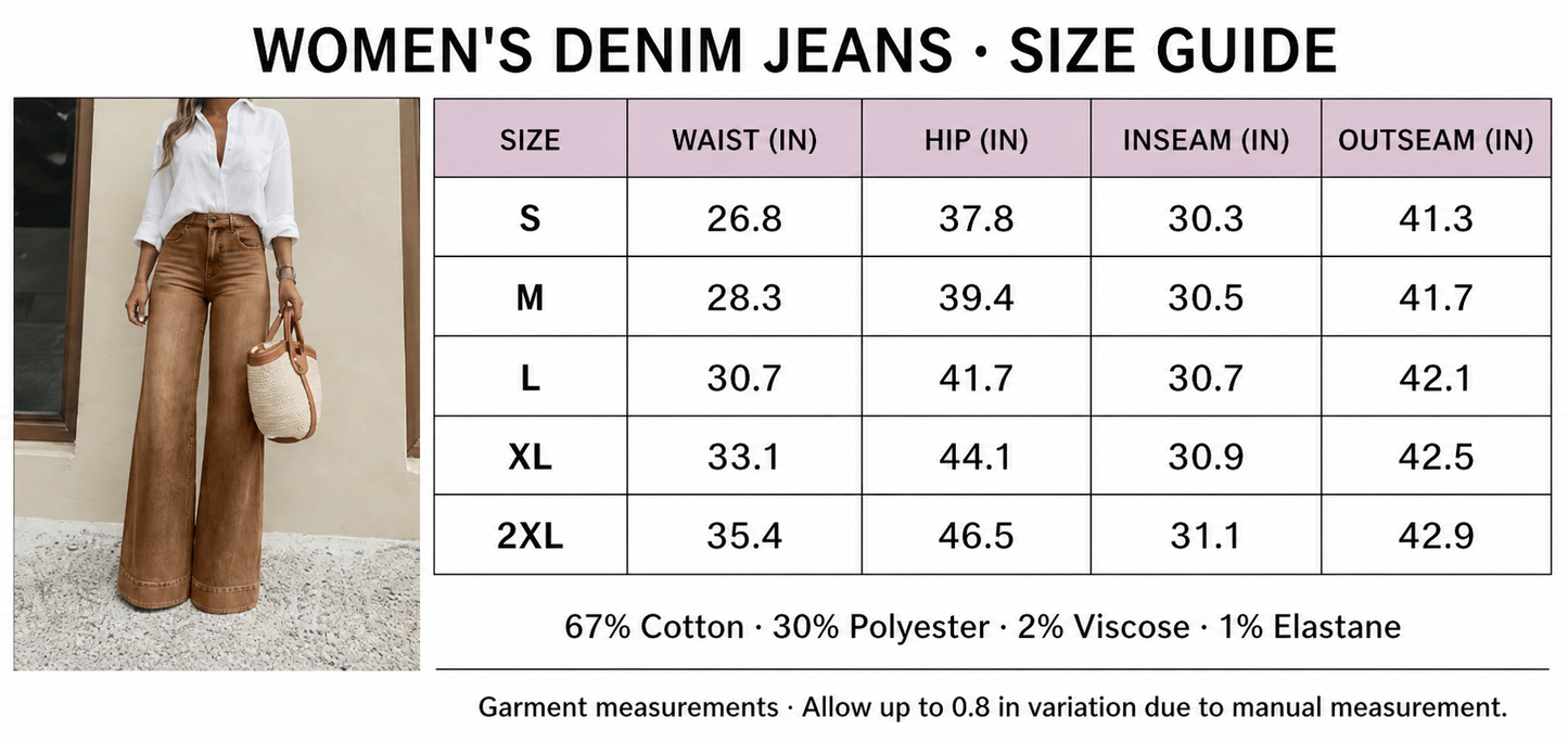 Women's Medium-Stretch Denim Jeans – Style 26081