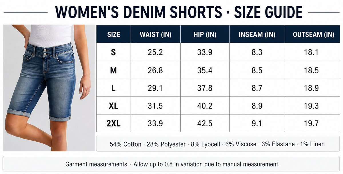 Women's Medium-Stretch Denim Jeans ¨C Style 6005