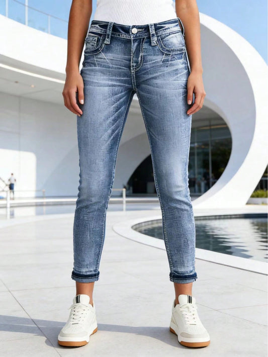 Women's Medium-Stretch Denim Jeans – Style 2331