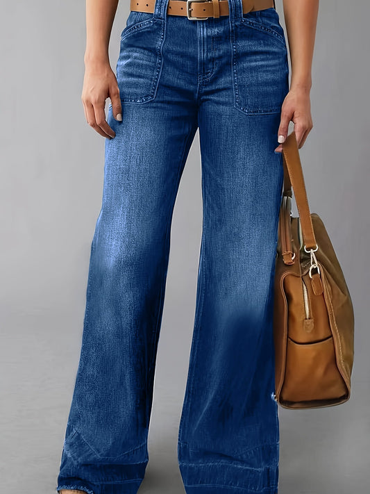 Women's Medium-Stretch Denim Jeans – Style 2598