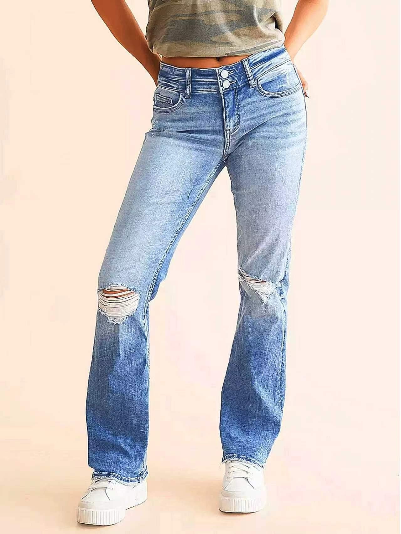 Women's Medium-Stretch Denim Jeans – Style 2531