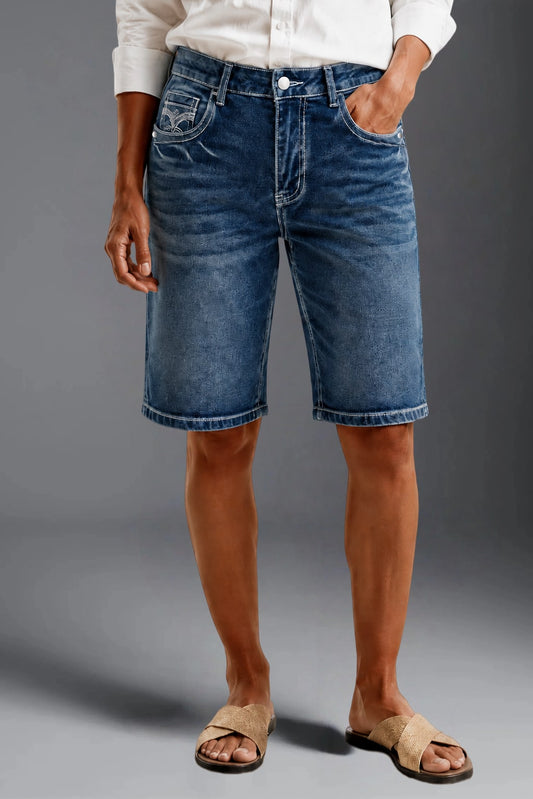 Women's Stretch Denim Shorts – Style 2404