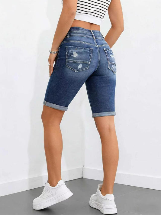 Women's Medium-Stretch Denim Jeans – Style 6005