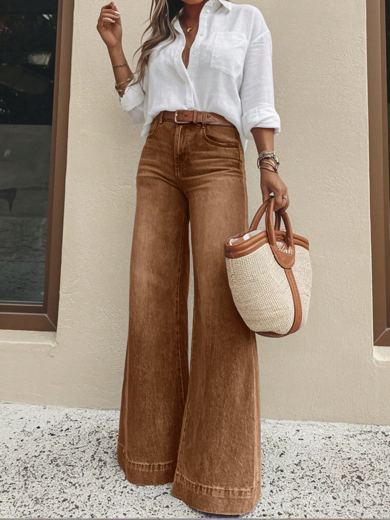 Women's Medium-Stretch Denim Jeans – Style 26082