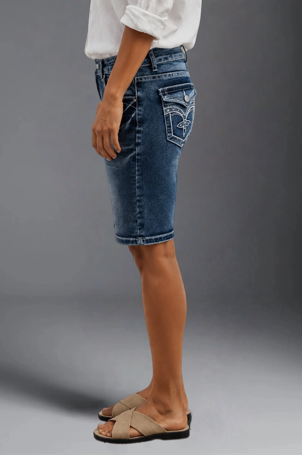 Women's Stretch Denim Shorts – Style 2404