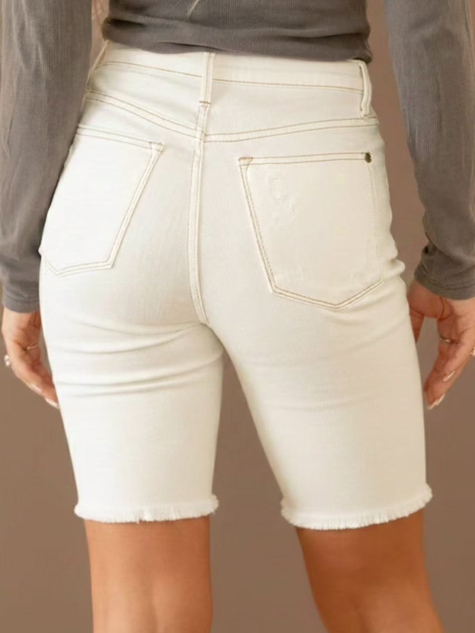 Women's Stretch Denim Shorts – Style 26055