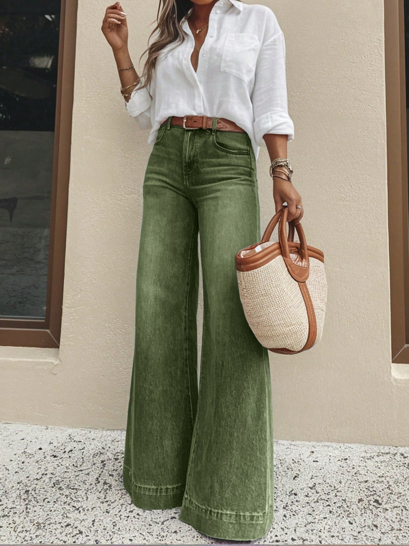 Women's Medium-Stretch Denim Jeans – Style 26081