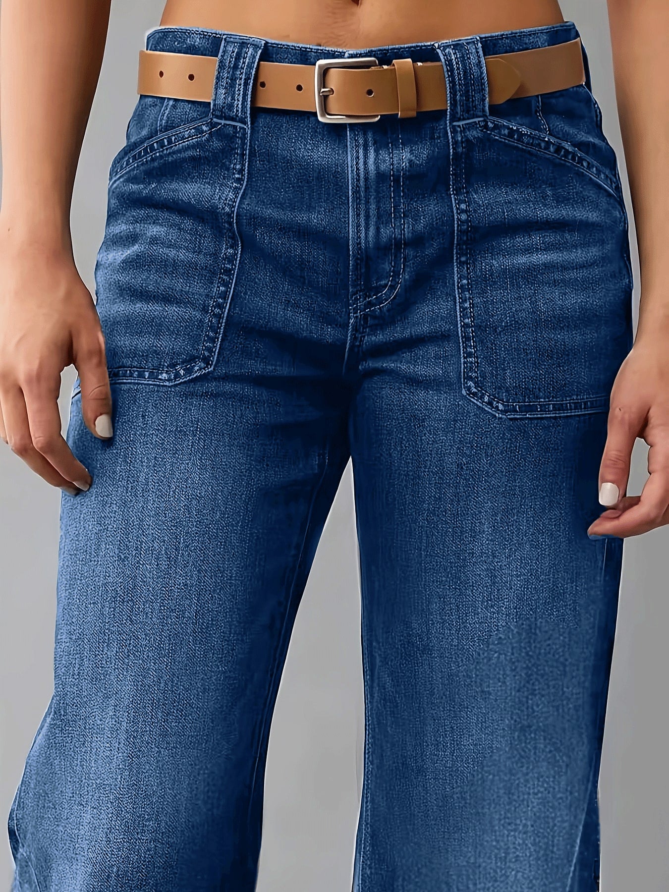Women's Medium-Stretch Denim Jeans – Style 2598