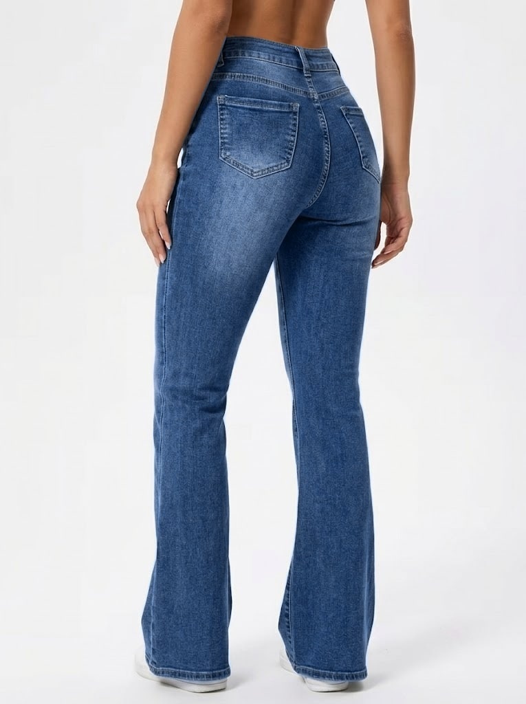 Women's Medium-Stretch Denim Jeans – Style 2504