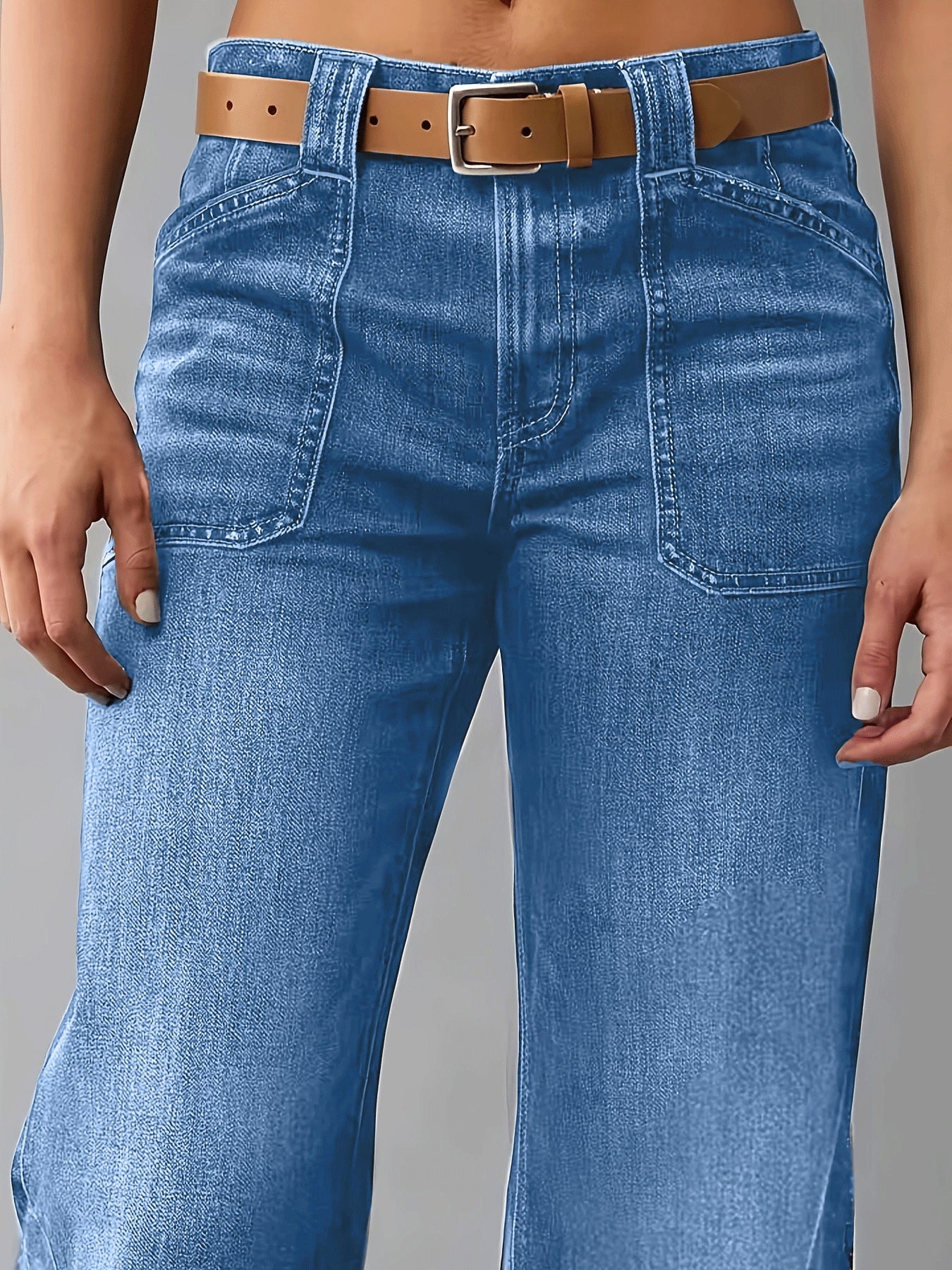 Women's Medium-Stretch Denim Jeans – Style 2599