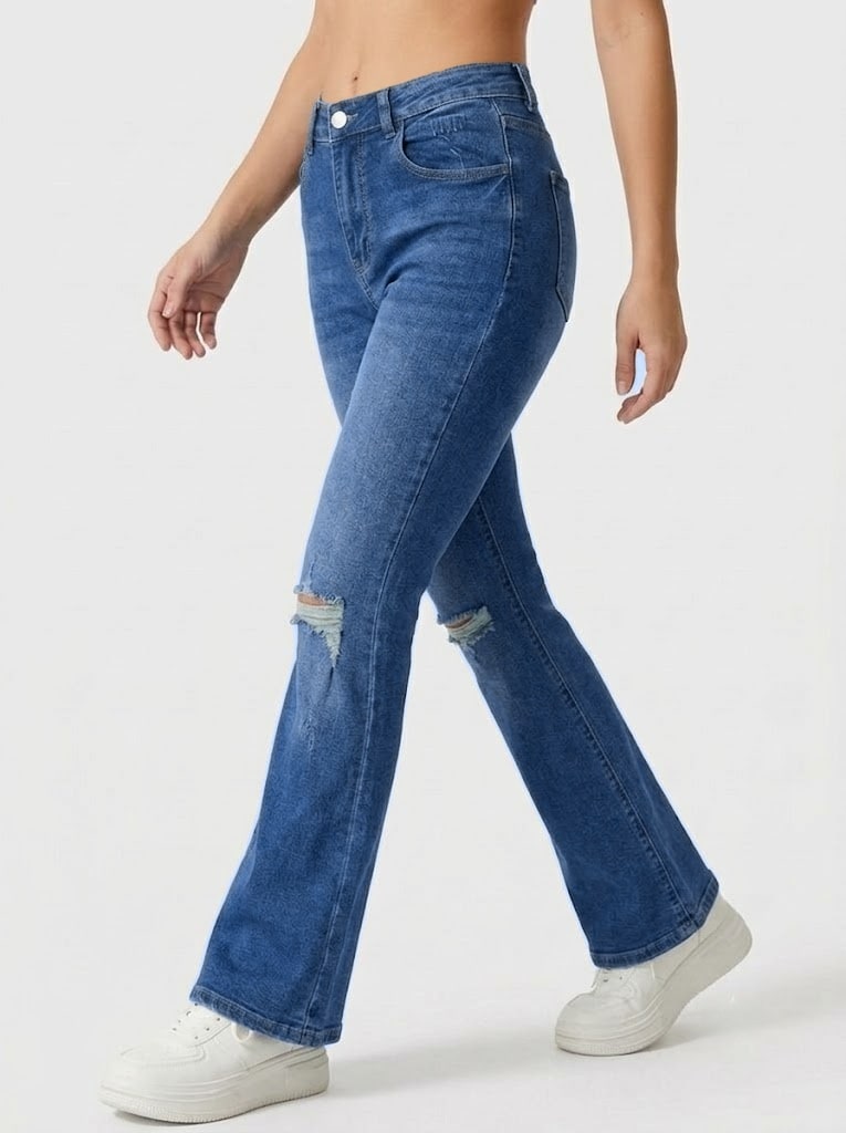 Women's Medium-Stretch Denim Jeans – Style 2504