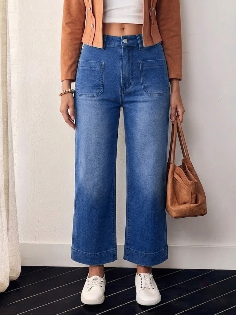 Women's Medium-Stretch Denim Jeans – Style 2403
