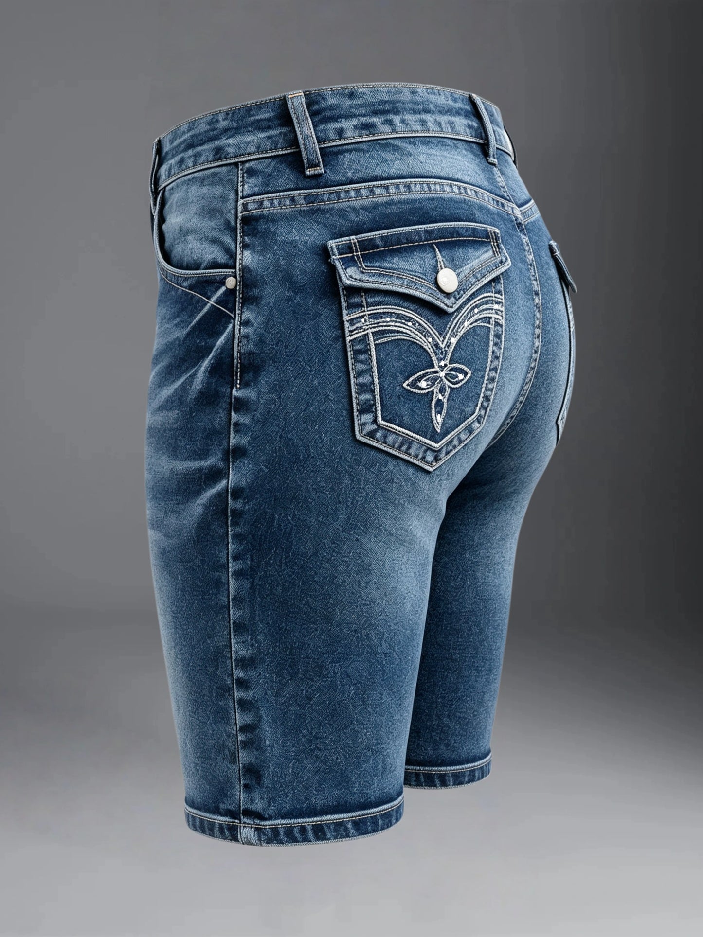 Women's Stretch Denim Shorts – Style 2404