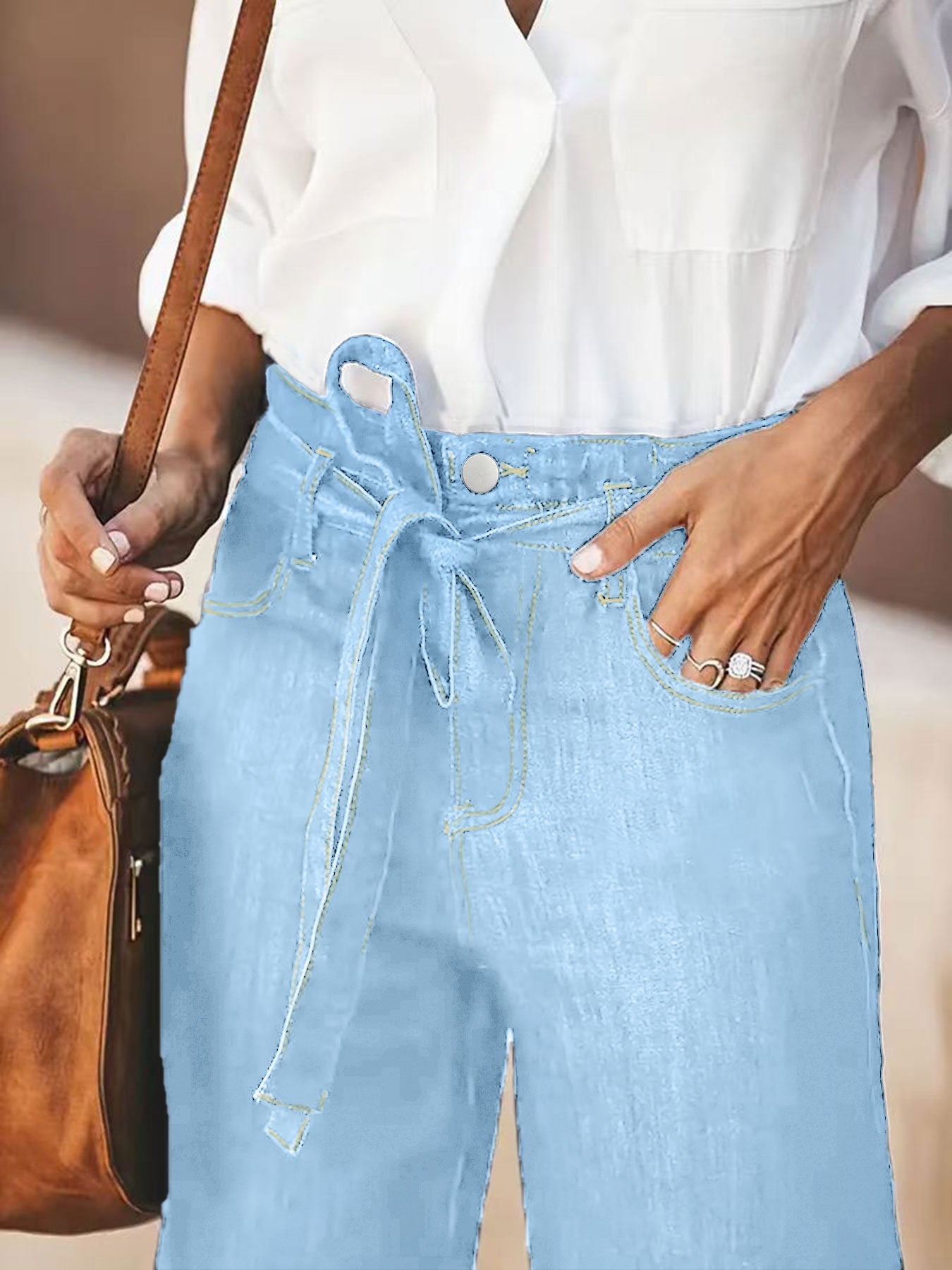 Women's Medium-Stretch Denim Jeans – Style 2475