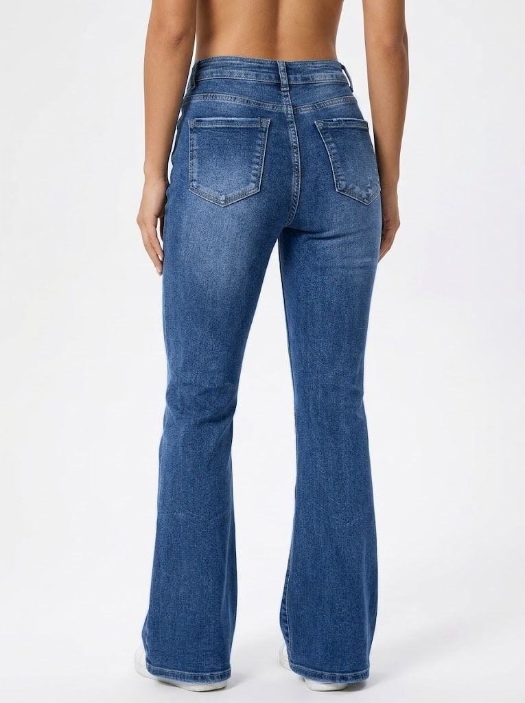 Women's Medium-Stretch Denim Jeans – Style 2504