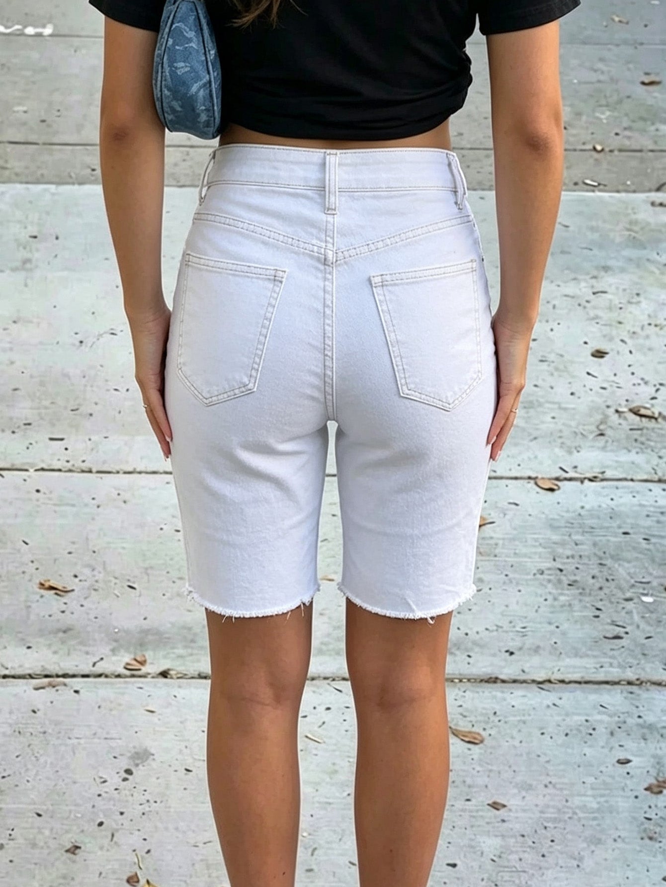 Women's Stretch Denim Shorts – Style 26055